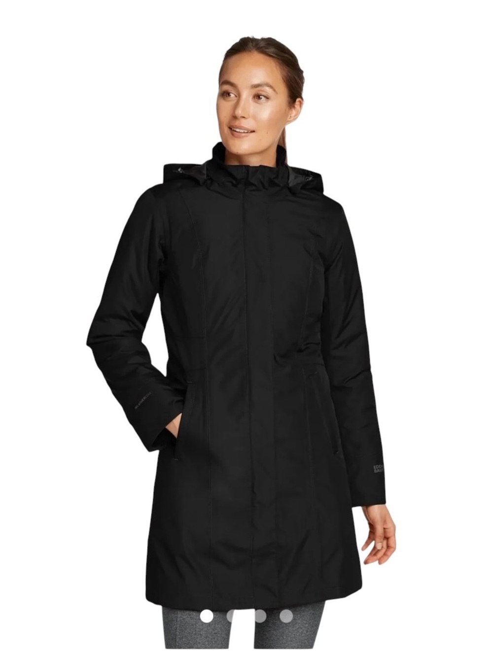 Eddie Bauer Women's Girl on the Go® Insulated
Waterproof Trench Coat Large Tall